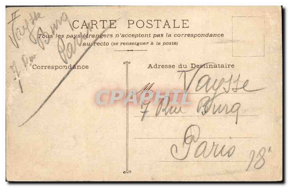 CPA Militaria Prise de Magenta  — Rückseite