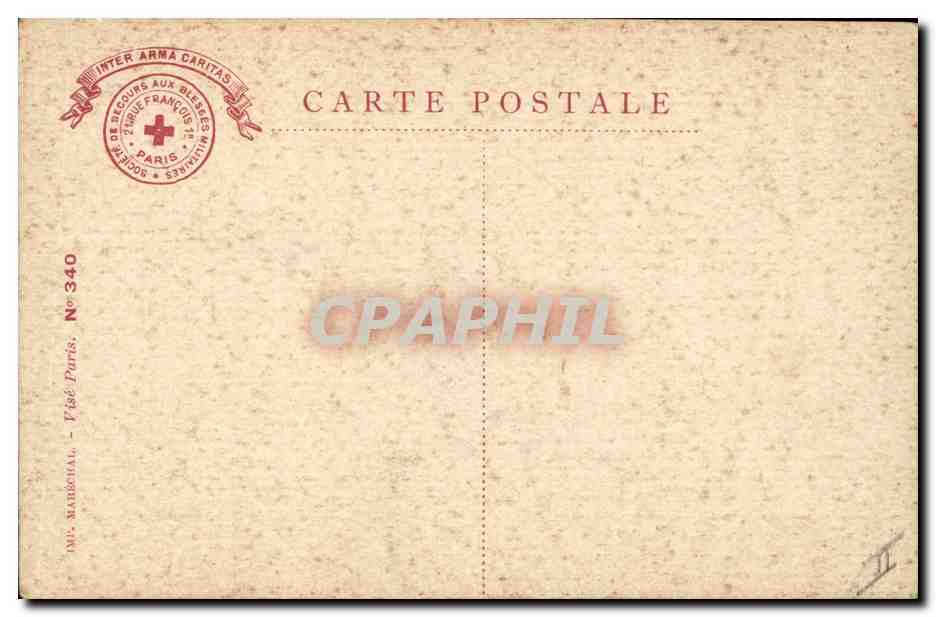 CPA Militaria  — Rückseite