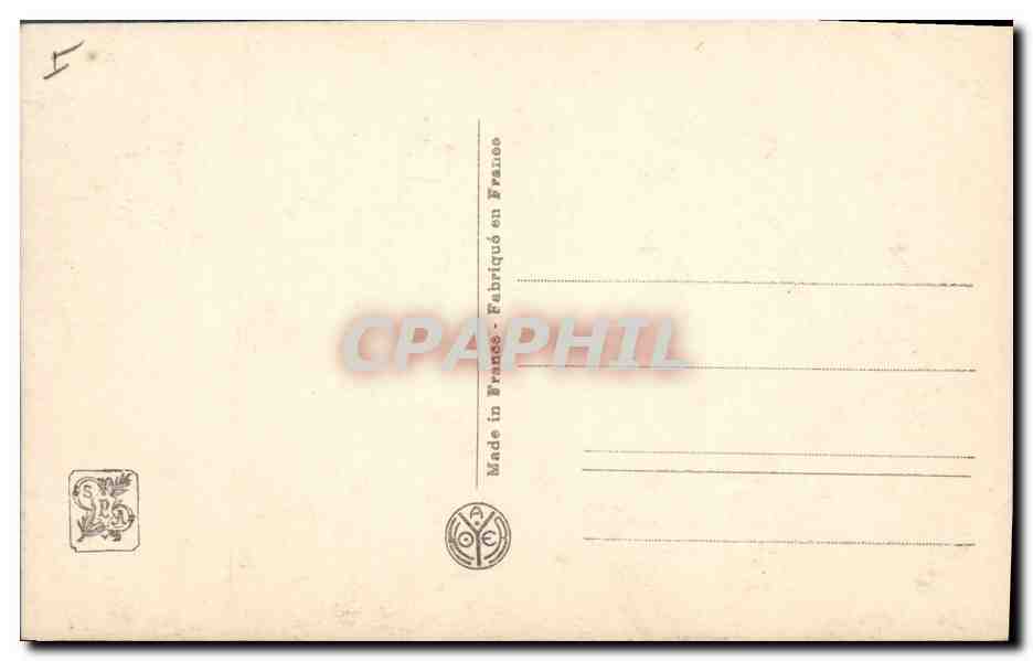 CPA Salon de Paris Bellanger La cueillette  — Rückseite