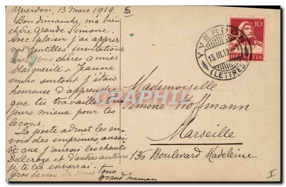 CPA Enfant Ange  — Verso