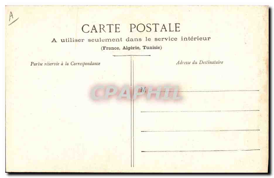 CPA Folklore Les Sables d'Olonne Etude de coiffe  — Verso