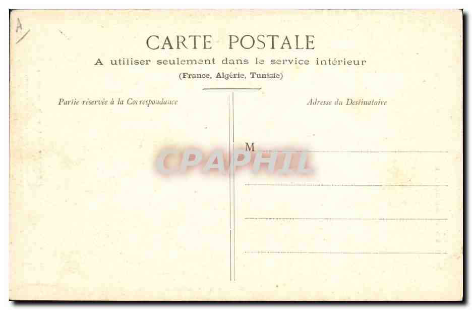 CPA Folklore Les Sables d'Olonne  — Verso