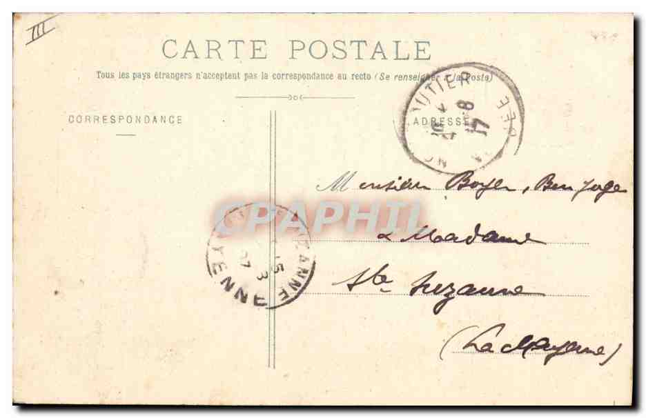 CPA Folklore Maraichins maraichinant  — Verso