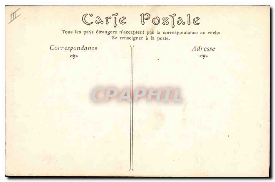 CPA Folklore Pecheur Sablais Peche  — Verso