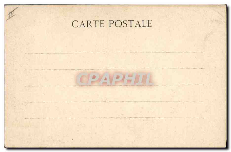 CPA Folklore Tricoteuse d'autrefois  — Verso