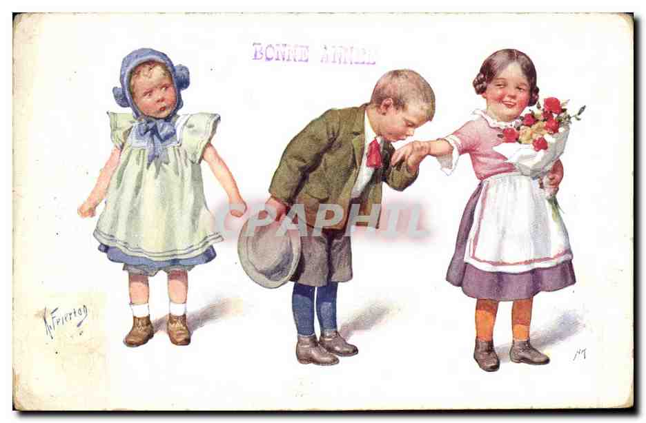 CPA Fantaisie Illustrateur Enfants 
