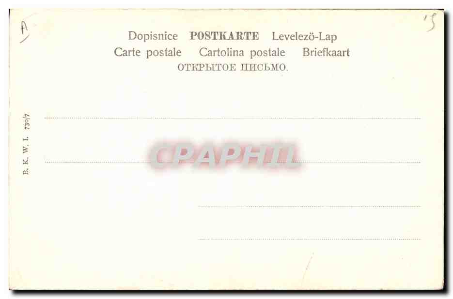 CPA Fantaisie Illustrateur Femmes  — Rückseite
