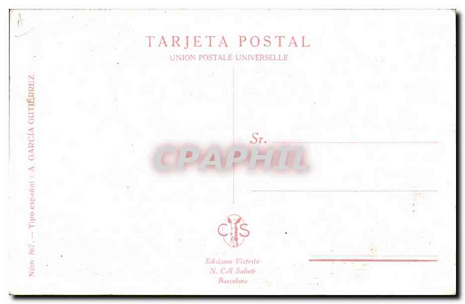CPA Fantaisie Illustrateur Femme  — Rückseite