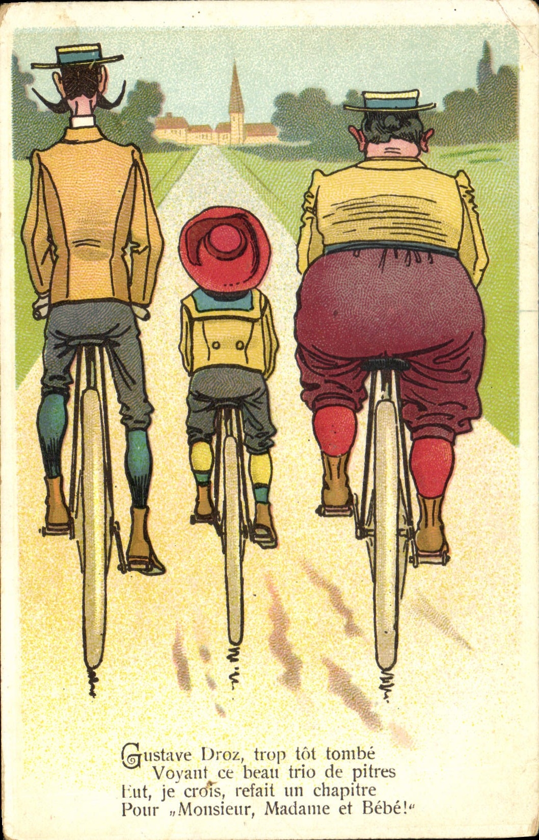 CPA Fantaisie Illustrateur Velo Cycle 