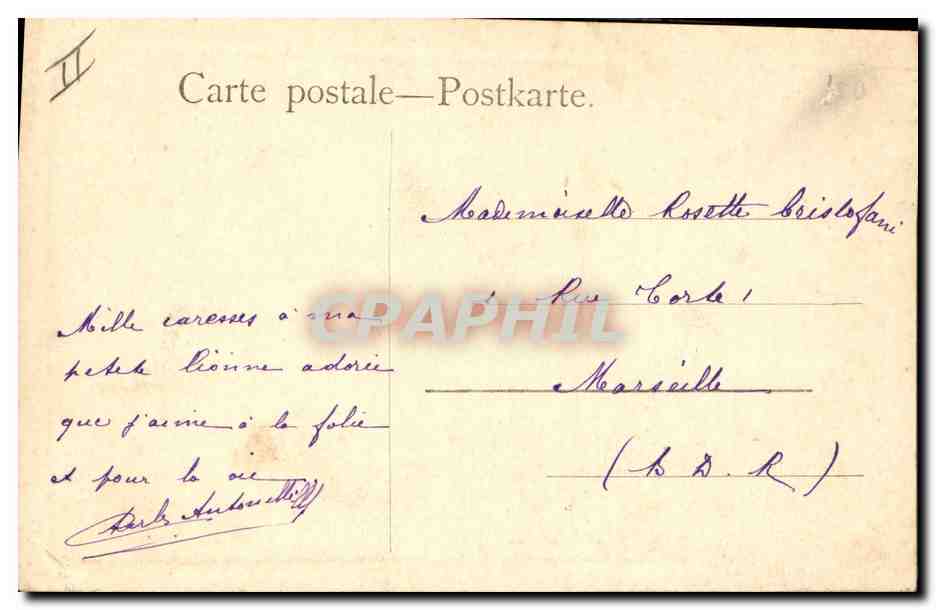 CPA Fantaisie Illustrateur Femmes  — Rückseite