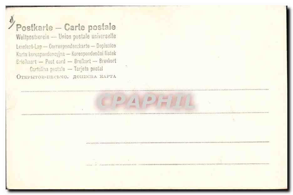 CPA Fantaisie Illustrateur Enfant Paques Lapin Lapins  — Rückseite