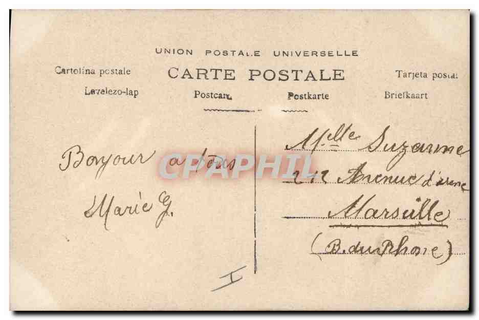 CPA Diabolo Enfant  — Rückseite