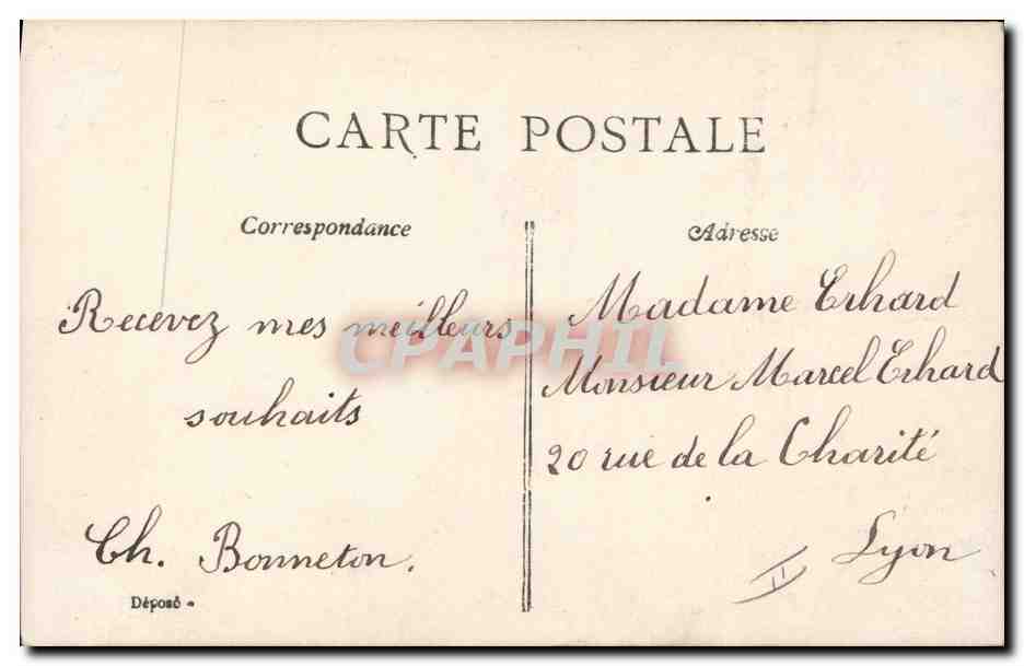 CPA Diabolo Enfant  — Rückseite