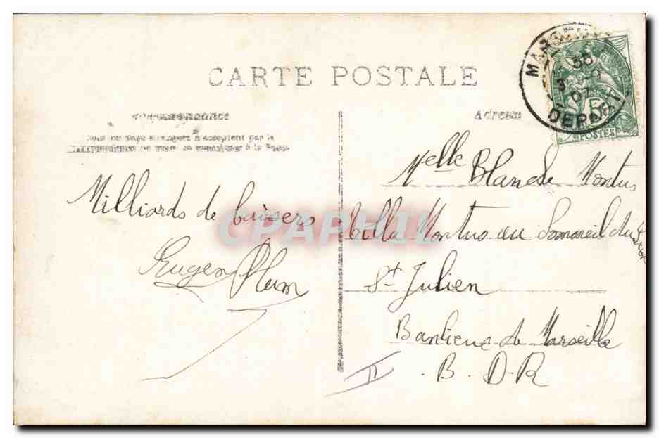 CPA Diabolo Enfants  — Verso