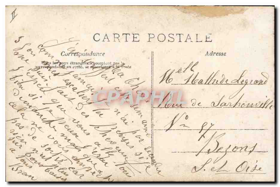 CPA Diabolo Enfants l'age du reve  — Verso