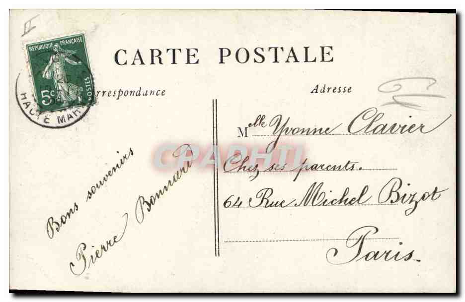 CPA Diabolo Enfants  — Verso