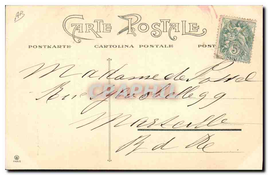 Yvonette — Dernier chic Parisien — G. MOUTON — Verso