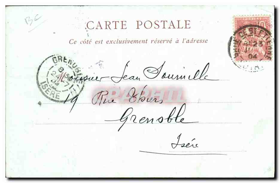 CPA Fantaisie Illustrateur Mouton Femme  — Verso