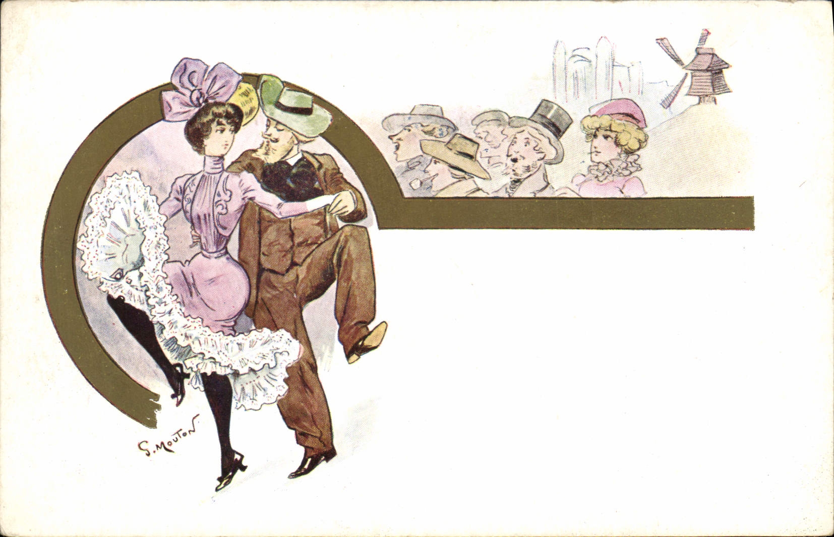 Danse à la mode — S. Mouton — éditeur non visible