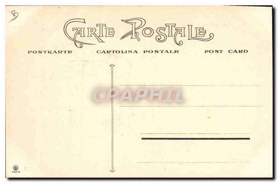 CPA Fantaisie Illustrateur Mouton Femme Chapeau  — Rückseite
