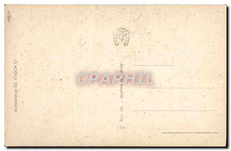 The Successes of 1900 — Publisher Mauzan, series number not visible — Back