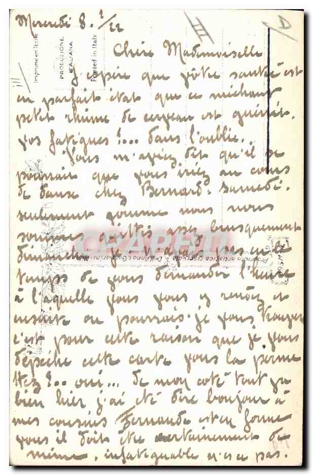 CPA Fantaisie Illustrateur Mauzan Femme  — Rückseite