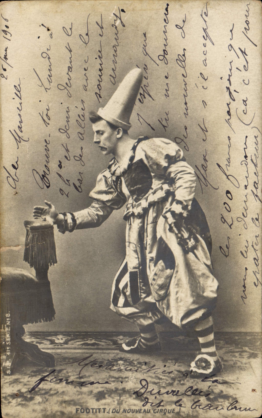CPA Cirque Clown Footit du nouveau cirque 