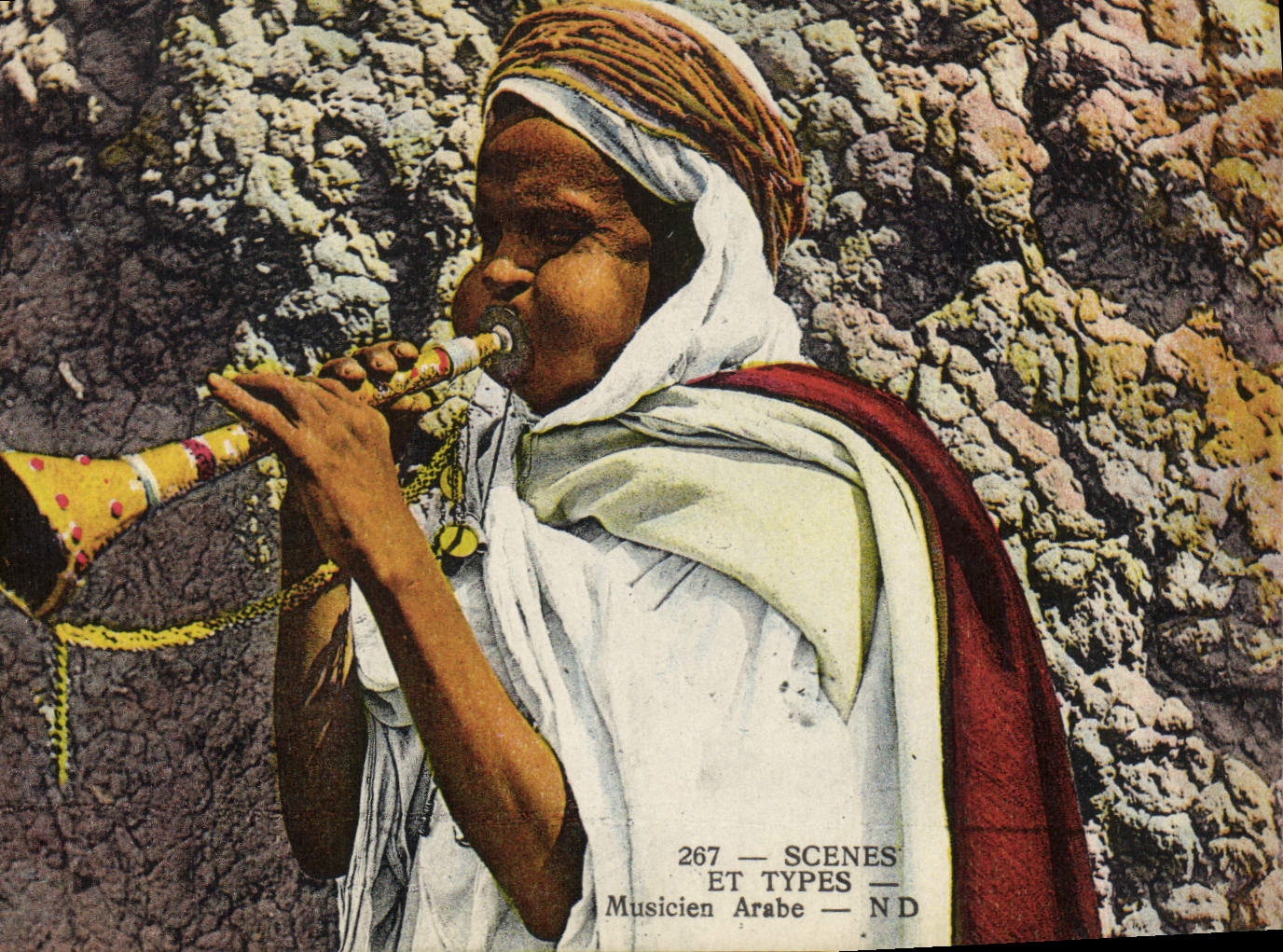 Musicien Arabe — Scènes et Types — N.D. — n°267