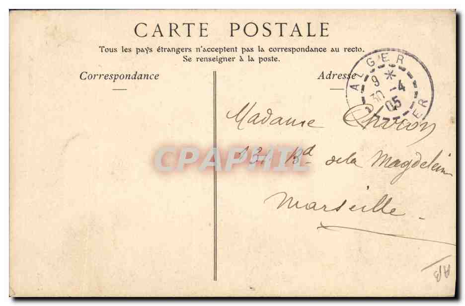Musicien africain — avec instrument — Madame Bono, Collections ND Phot, n° 362 A — Verso