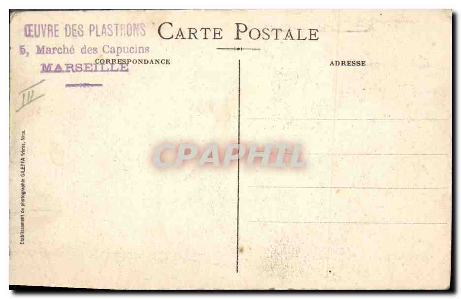 CPA Militaria Chasseurs Alpins Combat dans les Alpes Les Daibles bleus — Verso
