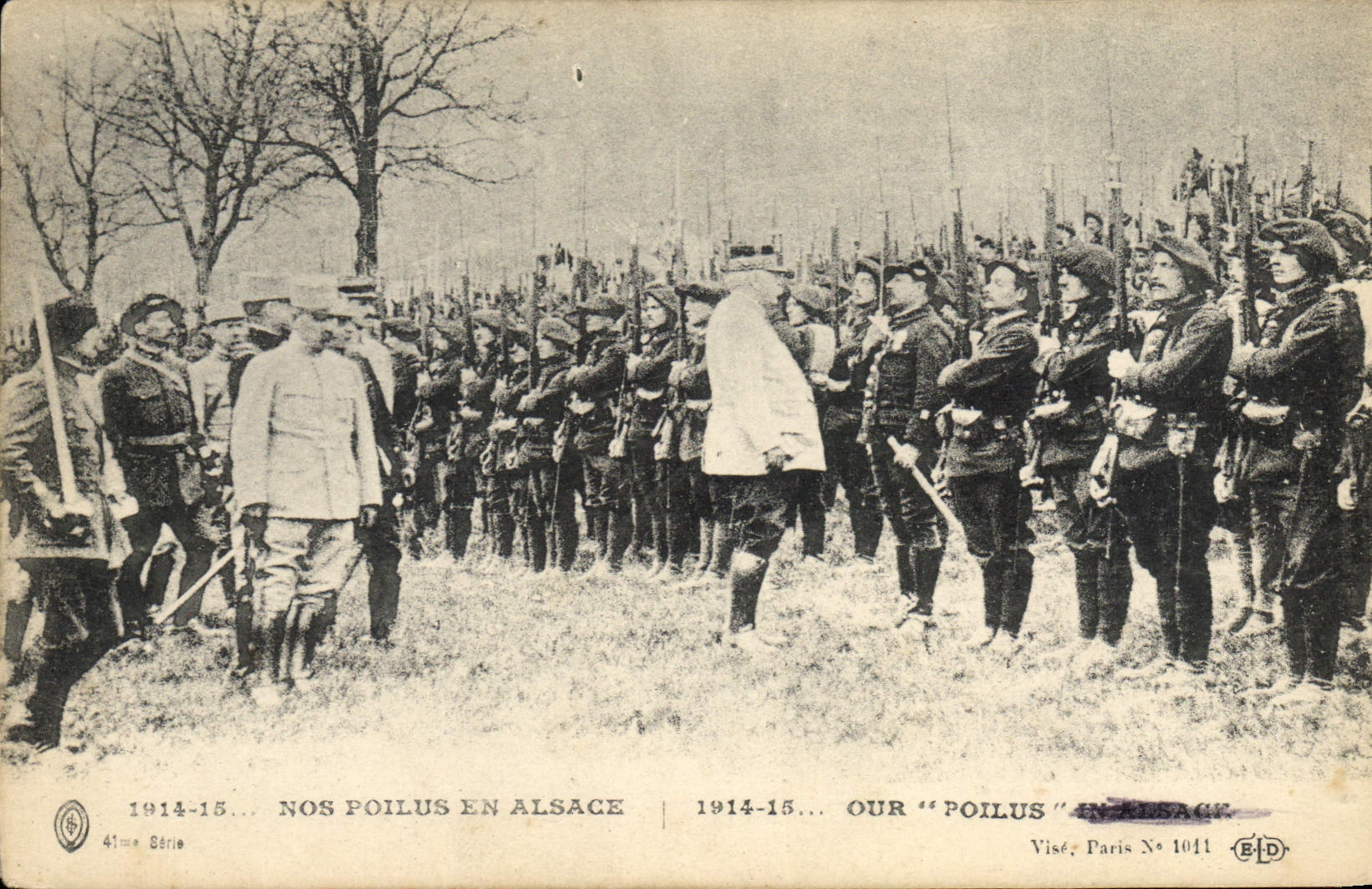 Nos Poilus en Alsace — 41ème Série — Visé, Paris N° 1041