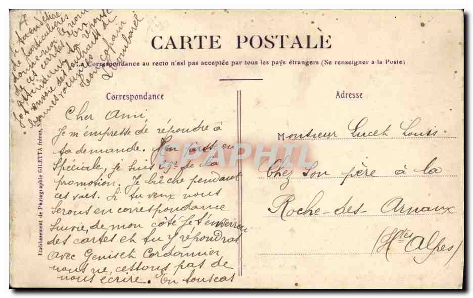 CPA Militaria Chasseurs Alpins Batterie alpine au bivouac Campement — Reverso
