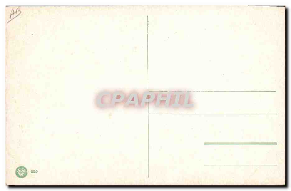 CPA Militaria  — Rückseite