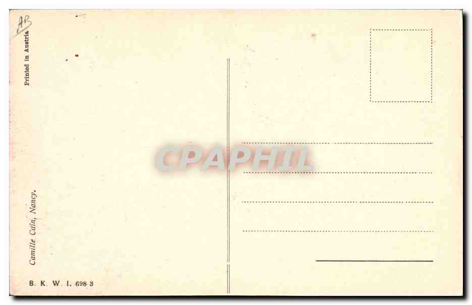 CPA Militaria  — Verso