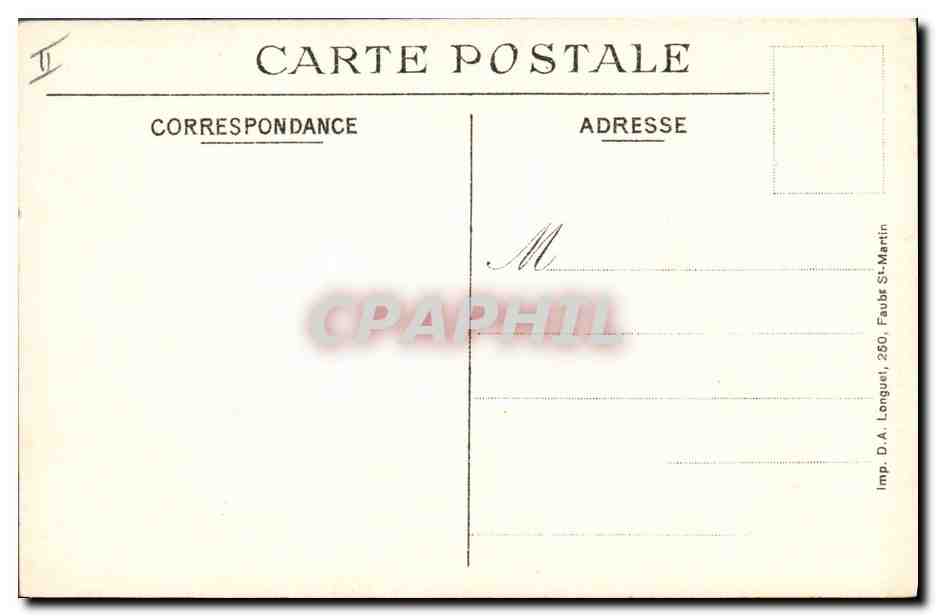 CPA Militaria Marianne On ne passe pas  — Rückseite