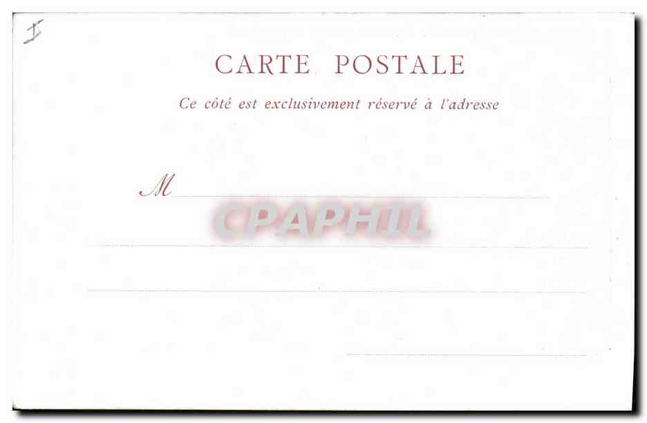 CPA Ridel Dernieres fleurs  — Verso