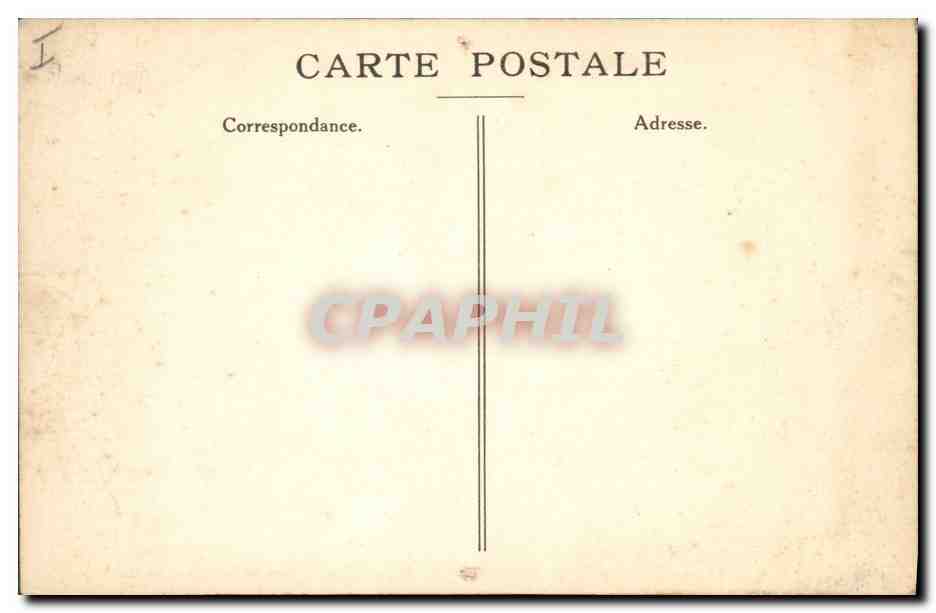 CPA Portrait de Gabriel FAure Venise Boccard  — Verso
