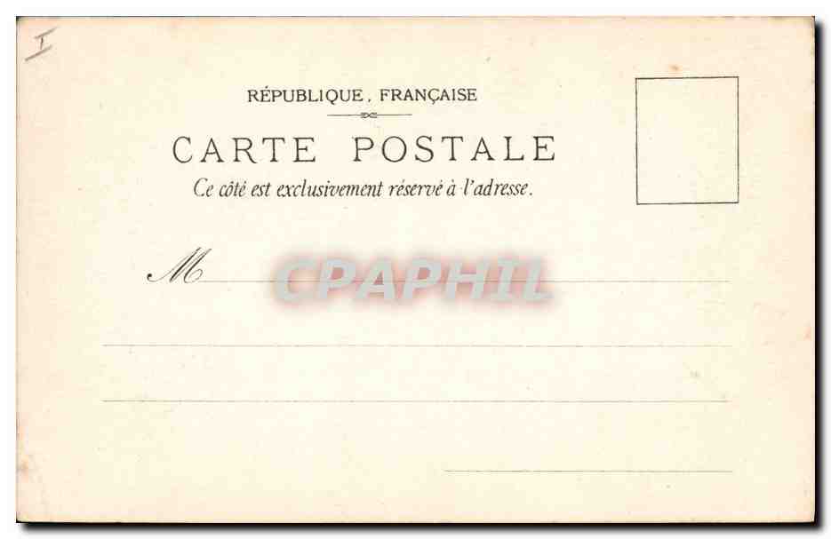 CPA Maladroit Persoglia  — Verso