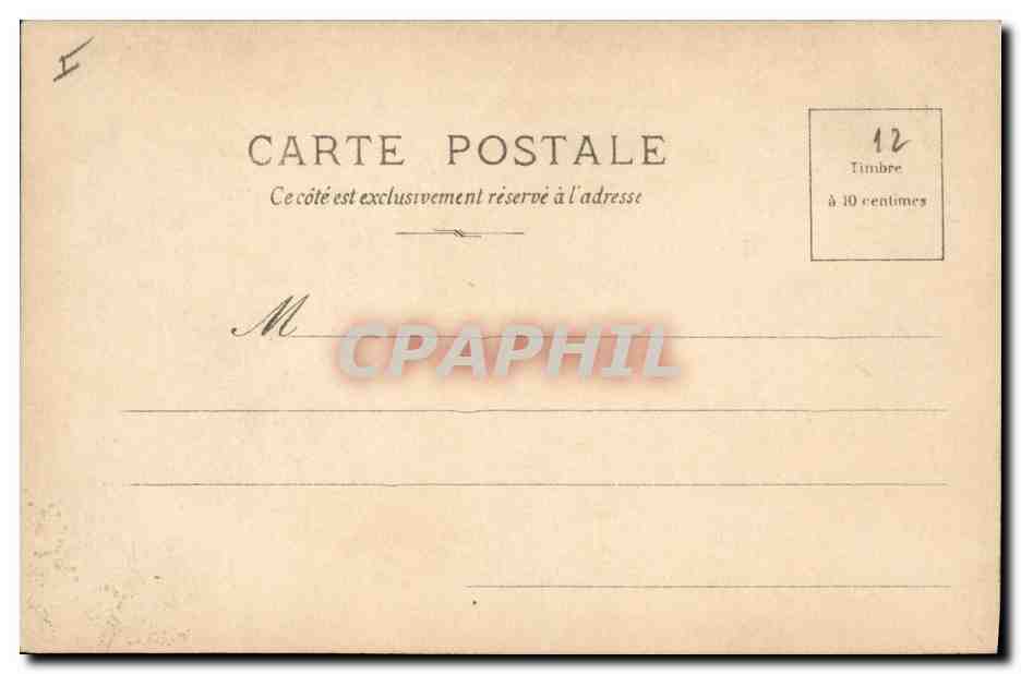 CPA Musee de Versailles Nattier Mme Adelaide de France  — Verso
