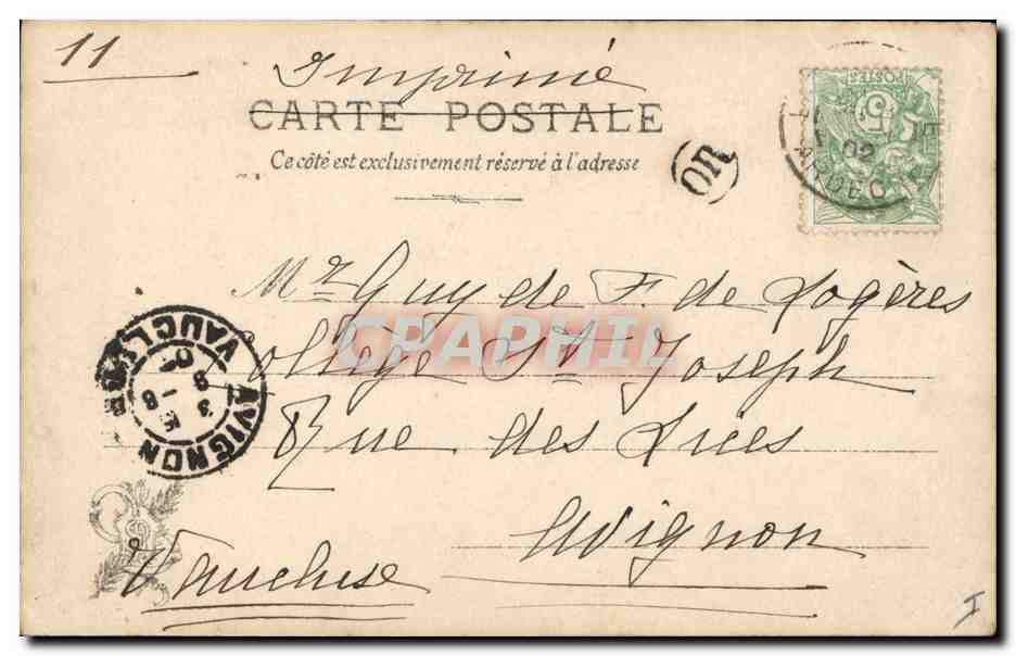CPA Salon 1901 Orange Les debuts de Marbot Militaria  — Rückseite