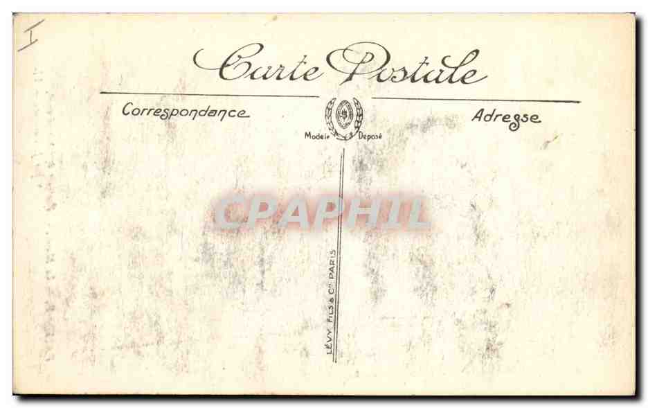 CPA Valence Musee Portrait de Championnet Varnier  — Verso