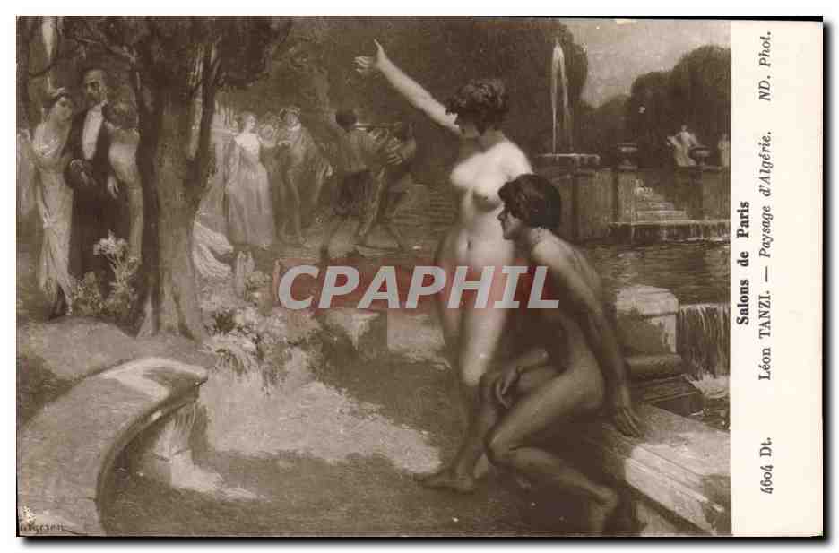 CPA Salons de Paris Leon Tanzi Paysage d'Algerie 