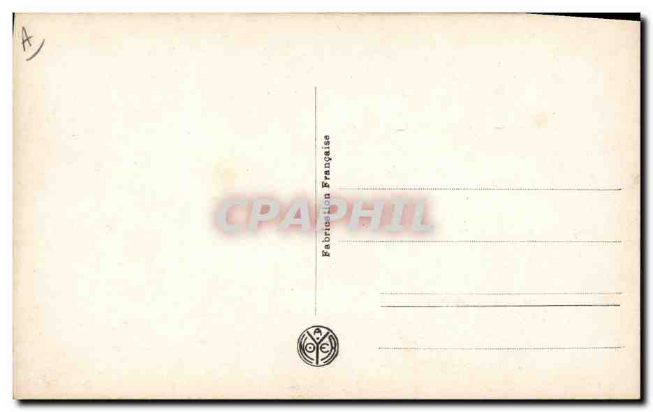 CPA Folklore La Parisienne  — Verso