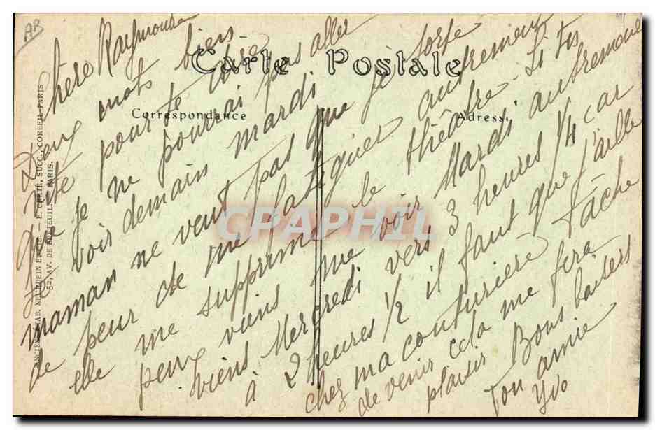 CPA Folklore Paysannes des Marais de la Sevre  — Verso
