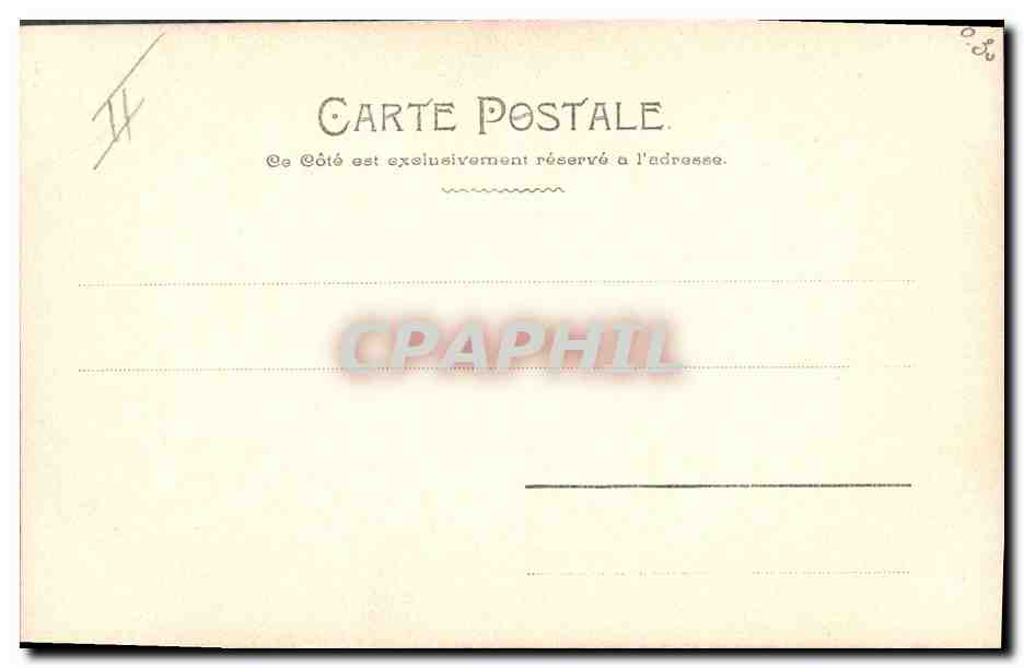 CPA Fantaisie Femme  — Verso