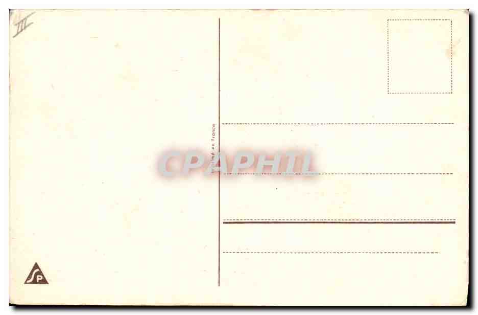 CPA Fantaisie Enfants Cochon Porc Police Gendarme  — Verso