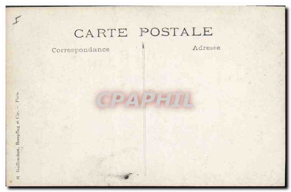 CARTE PHOTO Diabolo  — Rückseite