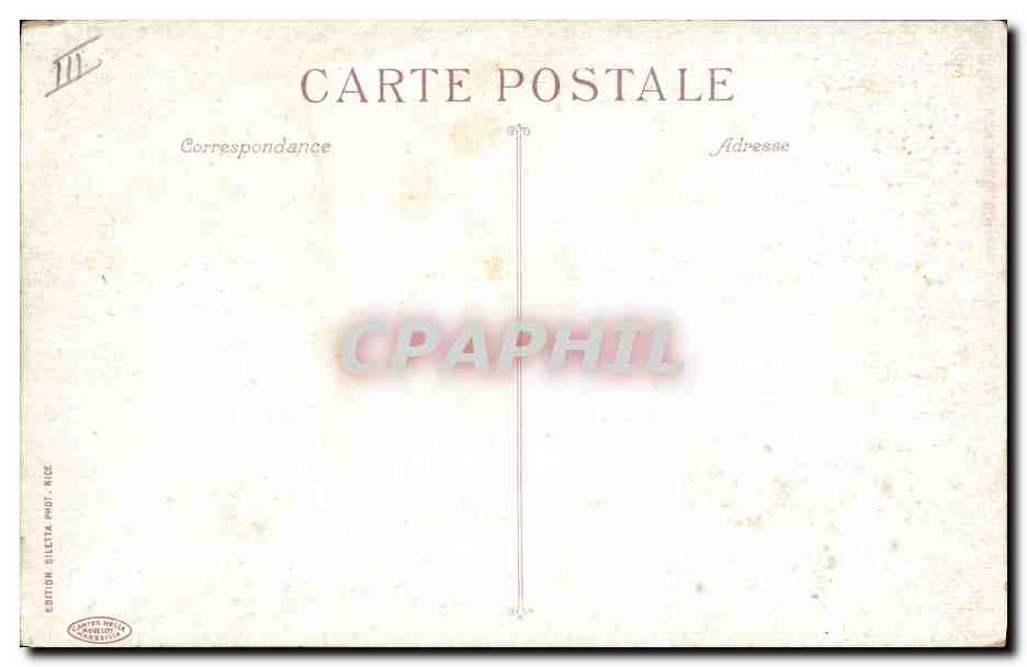 CPA Monte Carlo Salle de jeu Roulette Casino  — Verso