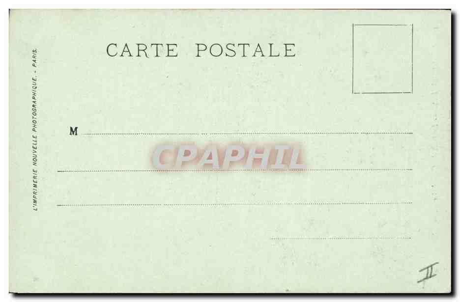 CPA Aix les Bains Le hall du Grand Cercle  — Verso