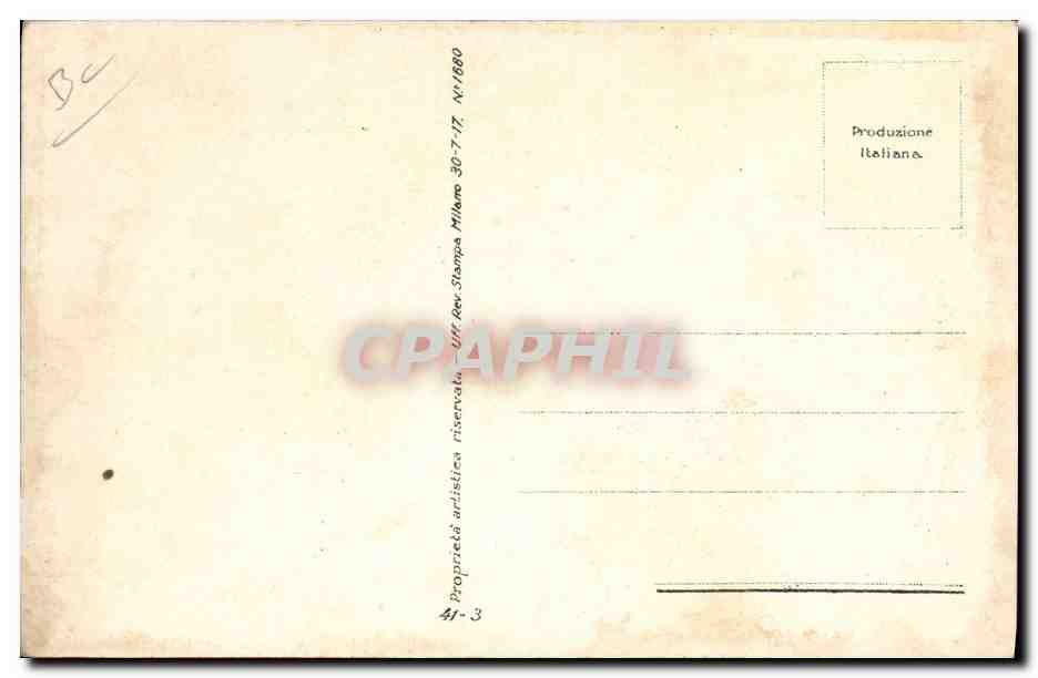 CPA Fantaisie Illustrateur Mauzan Femme  — Verso
